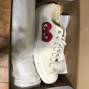 COMME DE GARÇON LOW TOP CONVERSE